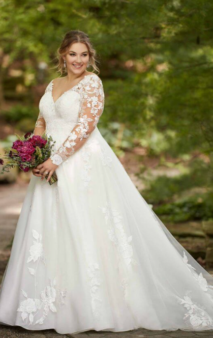 Plus size bridal on sale salon